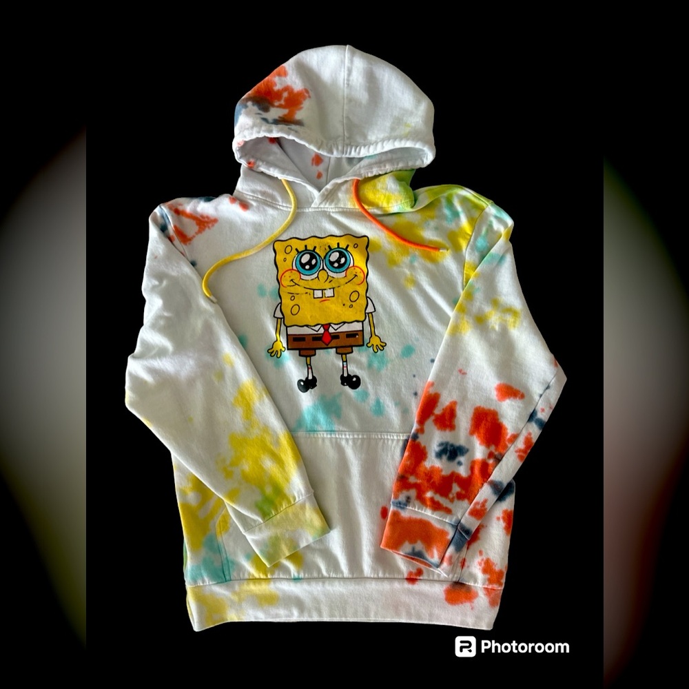 SpongeBob SquarePants tie dye hoodie